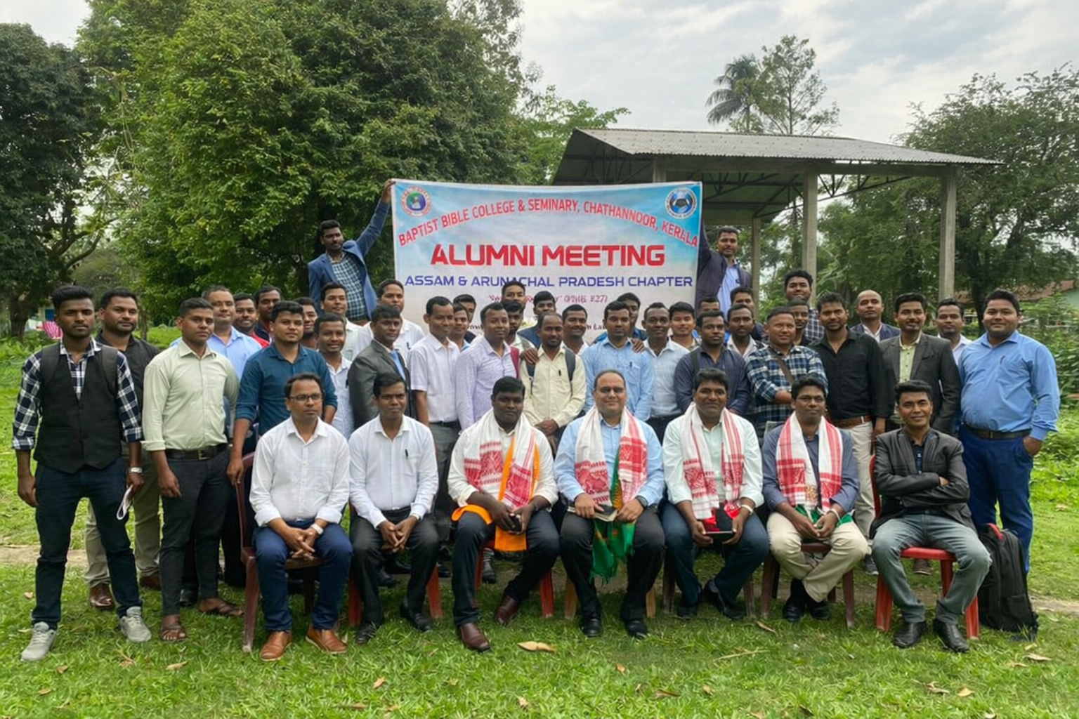 Alumni chapel gathering